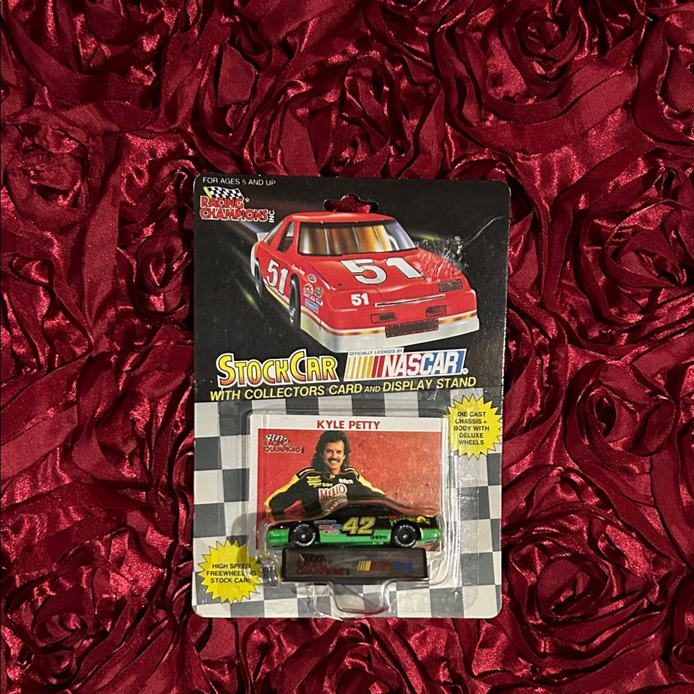 Racing Champions Stock Car with Collector's Card - Kyle Petty 1991